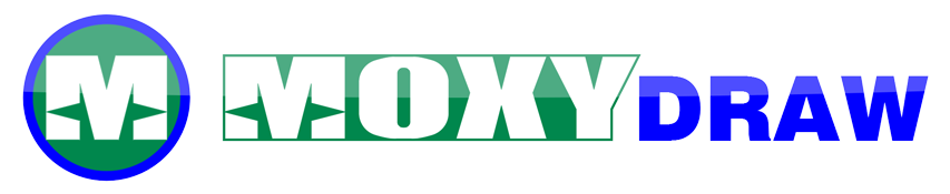 MoxyDraw logo with text